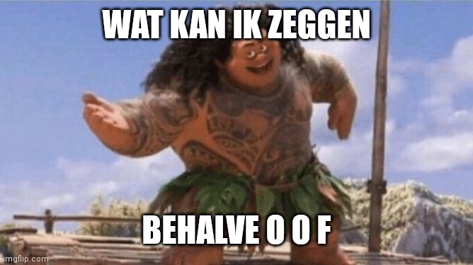 What Can I Say Except X? | WAT KAN IK ZEGGEN BEHALVE O O F | image tagged in what can i say except x | made w/ Imgflip meme maker