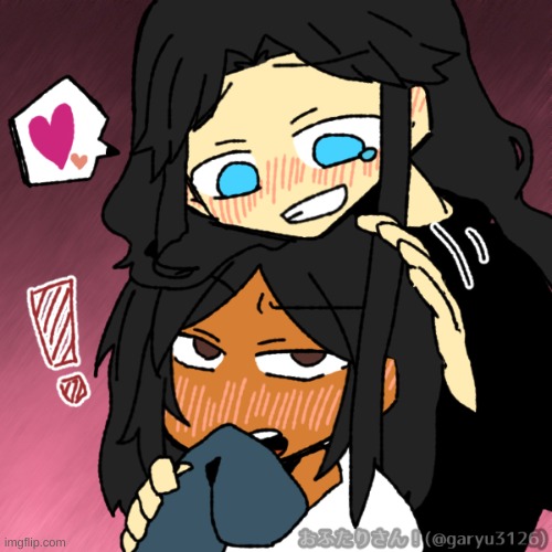 me and cinna!! | image tagged in me and cinna | made w/ Imgflip meme maker