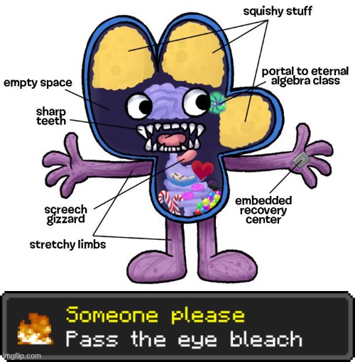 aaa | image tagged in bfb four's anatomy,someone bleach my eyes | made w/ Imgflip meme maker