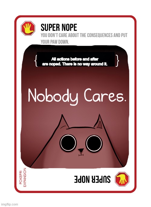 exploding kittens nope card