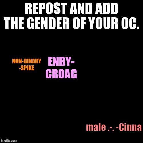 male .-. -Cinna | made w/ Imgflip meme maker