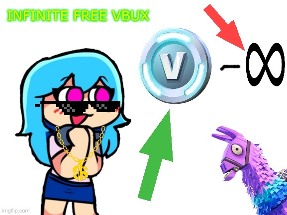 Mobile game ads be like: | INFINITE FREE VBUX | image tagged in mobile,fnf,memes,cringe | made w/ Imgflip meme maker