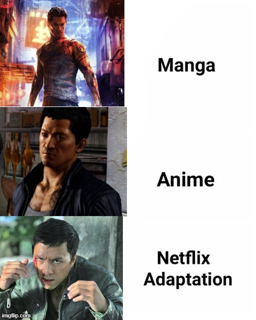 Donnie Yen will play as Wei in the upcoming SD movie | image tagged in martial arts,manga anime netflix adaption | made w/ Imgflip meme maker