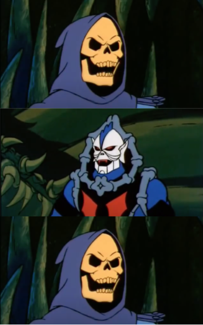 High Quality Skeletor Asks A Question Blank Meme Template