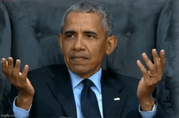 Confused Obama | image tagged in confused obama | made w/ Imgflip meme maker