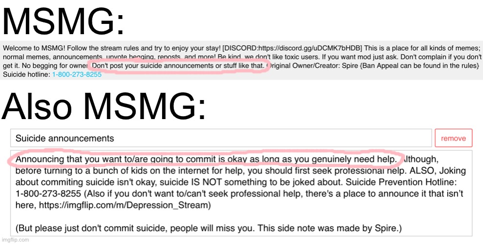 MSMG:; Also MSMG: | made w/ Imgflip meme maker