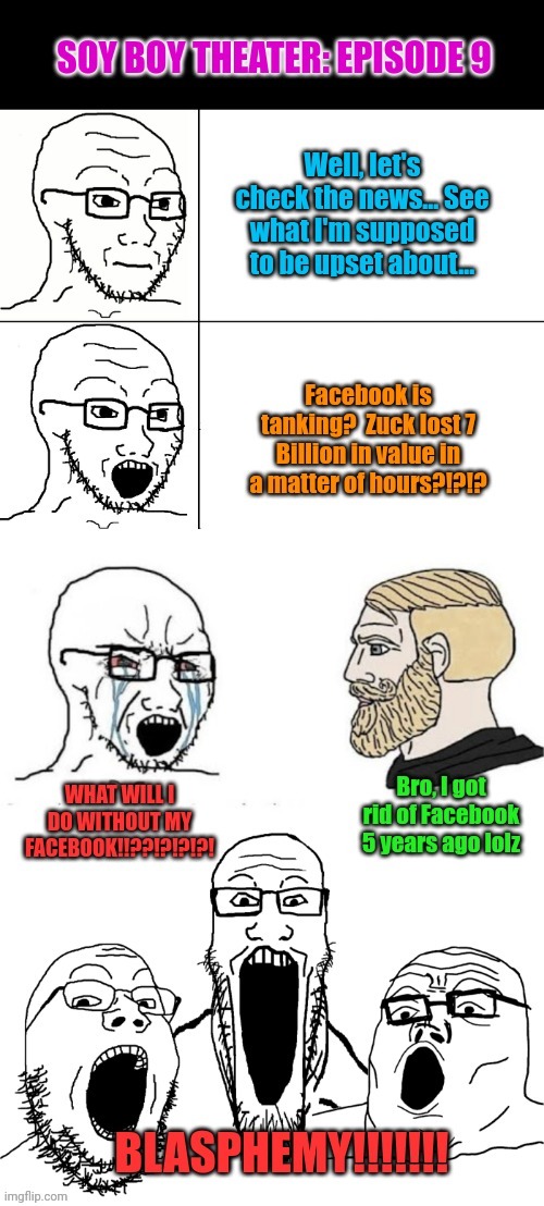 soyboy chad Meme Templates - Imgflip