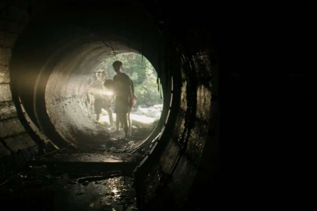 High Quality Searching the sewer Blank Meme Template