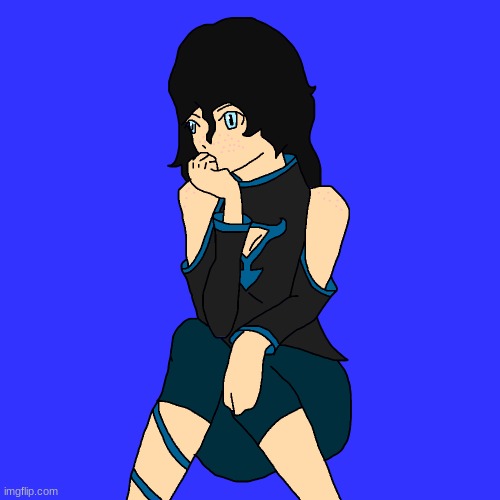 Old Oc I never really showed anyone- Named Sonja! yeah I know she kinda thicc- don't bother tellin me- | made w/ Imgflip meme maker