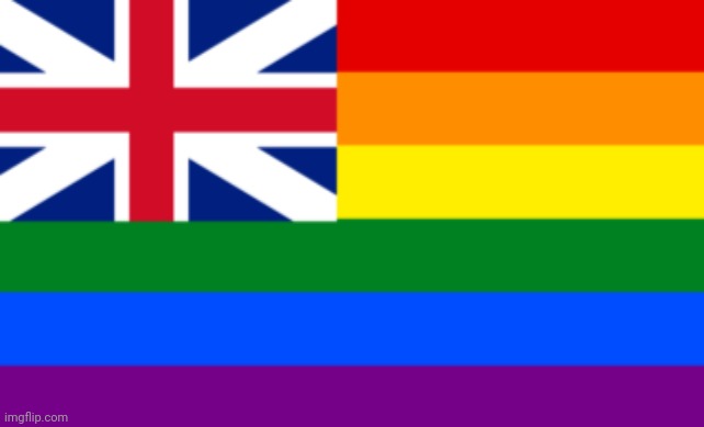Even the pride flag isn't safe from being colonized by the British | made w/ Imgflip meme maker