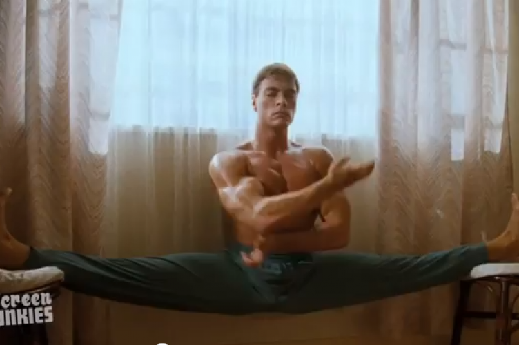 High Quality Jean Claude VanDamme Blank Meme Template