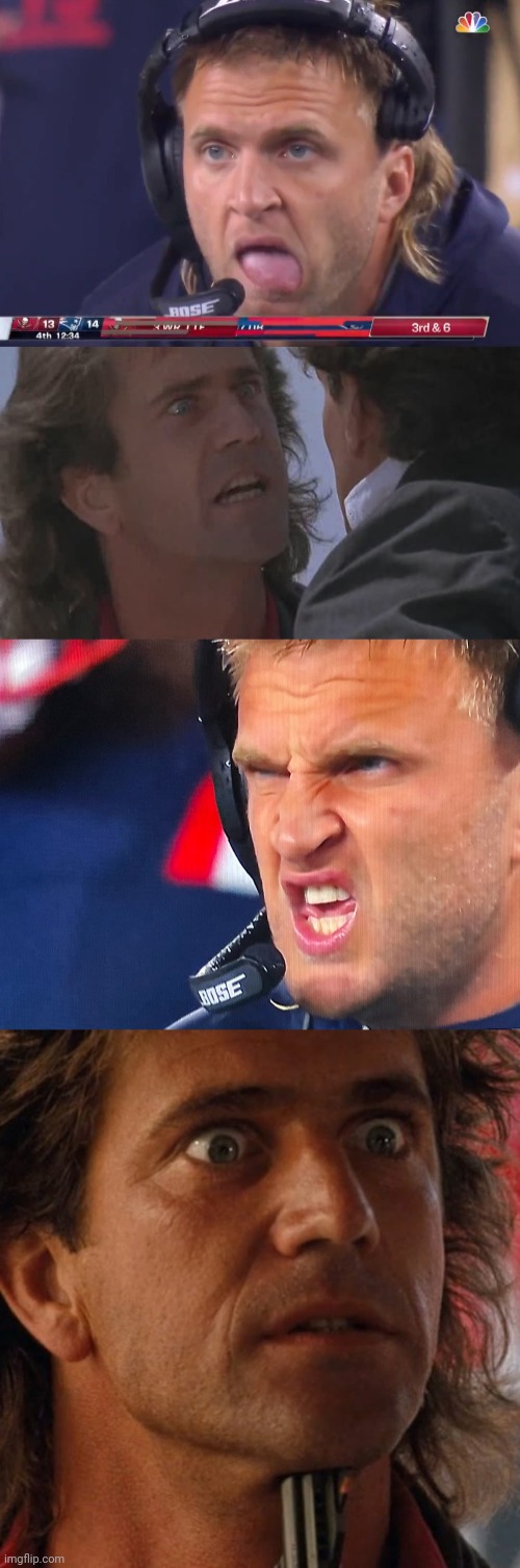 Steve Belichick Martin Riggs | image tagged in new england patriots,lethal weapon | made w/ Imgflip meme maker