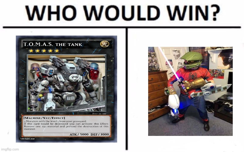 The final battle of the year | image tagged in memes,who would win | made w/ Imgflip meme maker