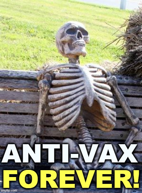 That worked well, didn't it? | ANTI-VAX; FOREVER! | image tagged in memes,waiting skeleton,anti vax,stupid,proud,idiots | made w/ Imgflip meme maker