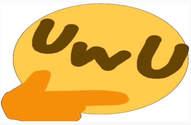 uwu bish Blank Meme Template