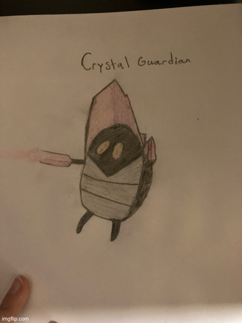 Just drew Crystal Guardian. I hope you like it! | made w/ Imgflip meme maker