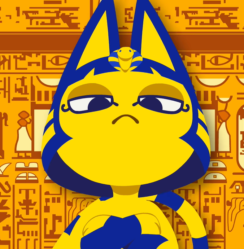 Ankha Blank Meme Template