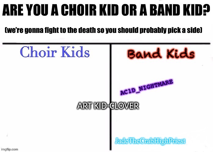:3 | JadeTheCrabHighPriest | made w/ Imgflip meme maker