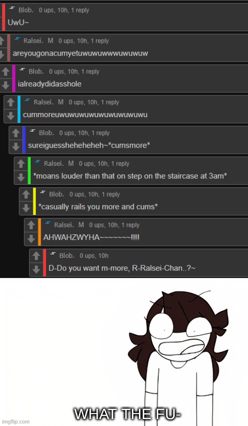 and not only did i see this, but some bish sent me a gif of killing furries. yay, my morning has been ruined | made w/ Imgflip meme maker