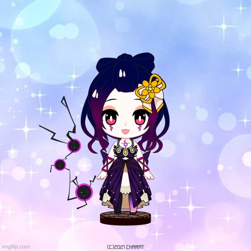 Sparkle ✨ | image tagged in charat,chibi | made w/ Imgflip meme maker