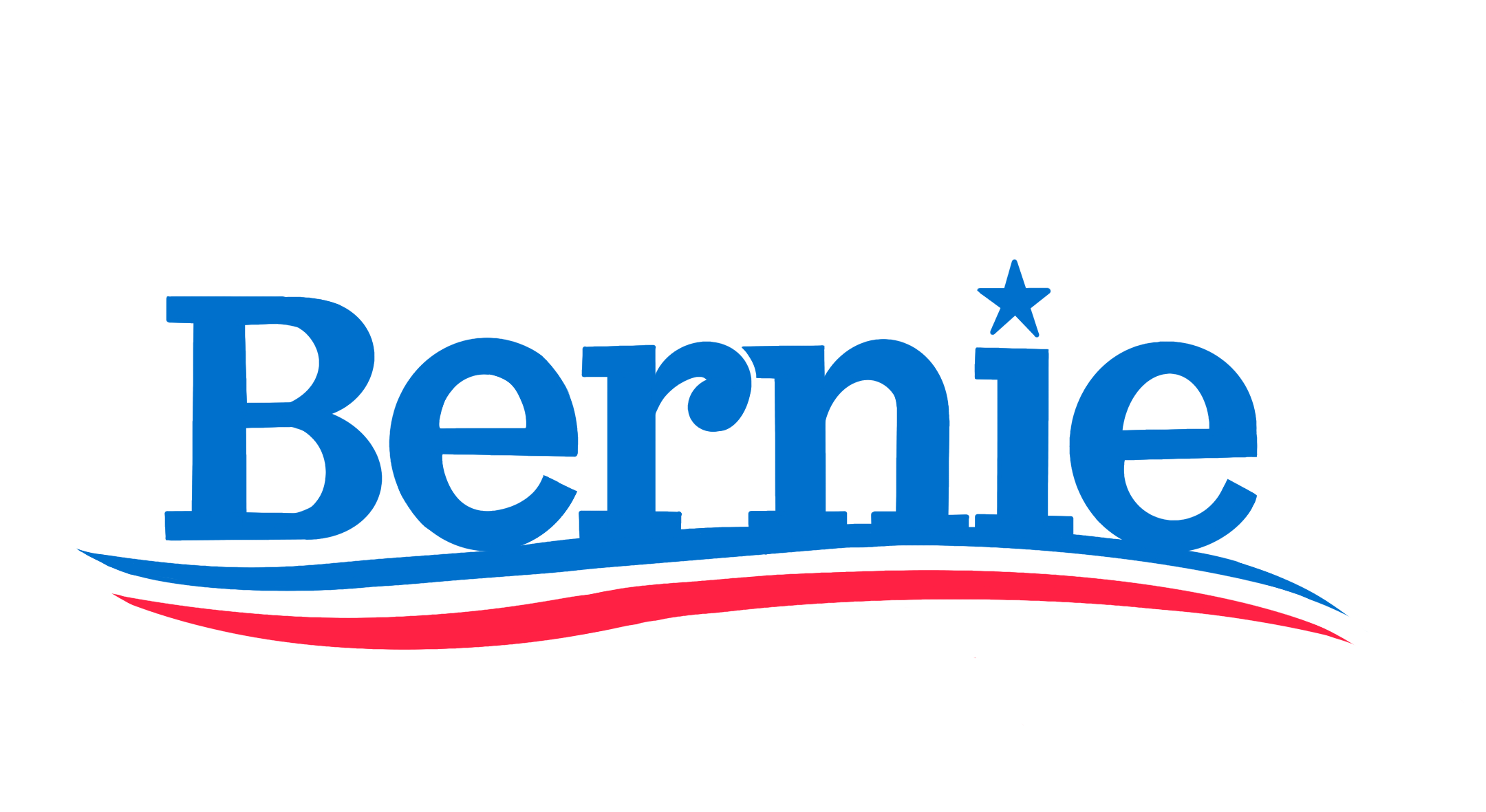 Bernie logo poster HD Blank Meme Template
