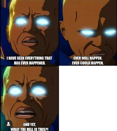 The Watcher, What The Hell Blank Meme Template