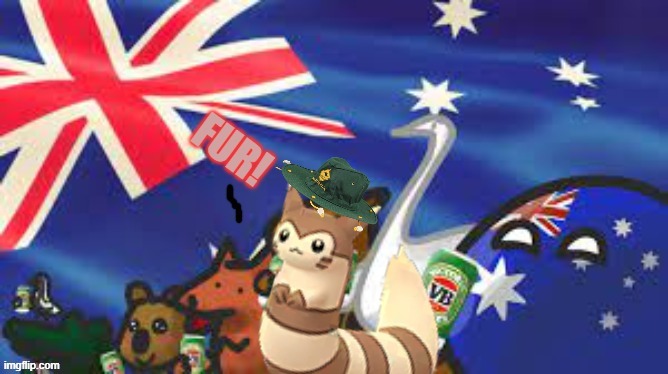 Australian Furret | image tagged in australian furret | made w/ Imgflip meme maker