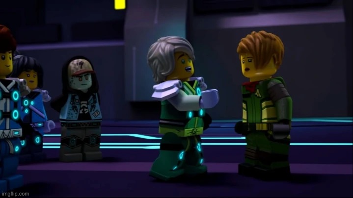 Wait bean is in Ninjago | made w/ Imgflip meme maker