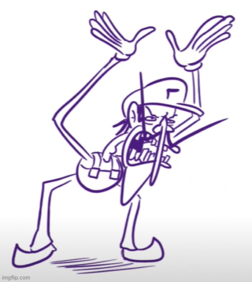 Waluigi Angry | image tagged in waluigi angry | made w/ Imgflip meme maker