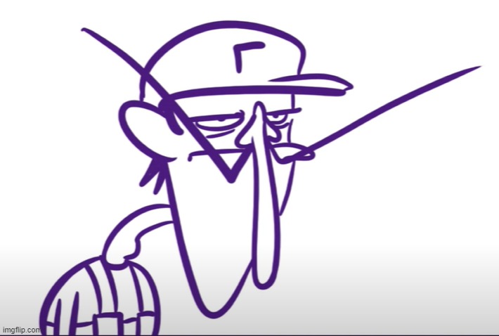 Waluigi Fed Up | image tagged in waluigi fed up | made w/ Imgflip meme maker