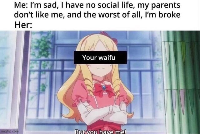 wai-fu | image tagged in waifu,official claim a waifu pass | made w/ Imgflip meme maker