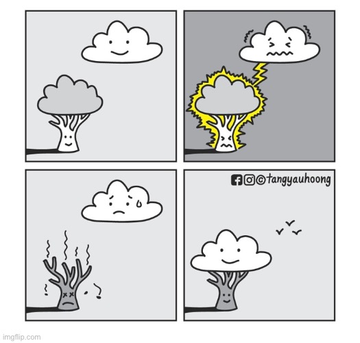 Happy Ending | image tagged in comics,happy ending | made w/ Imgflip meme maker