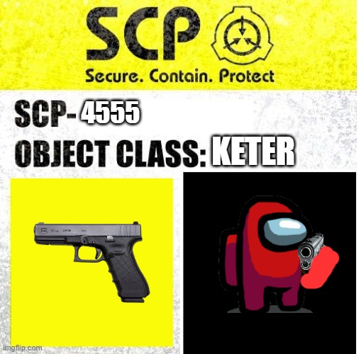 SCP-4555 the new and latest scp | 4555; KETER | image tagged in scp sign generator | made w/ Imgflip meme maker