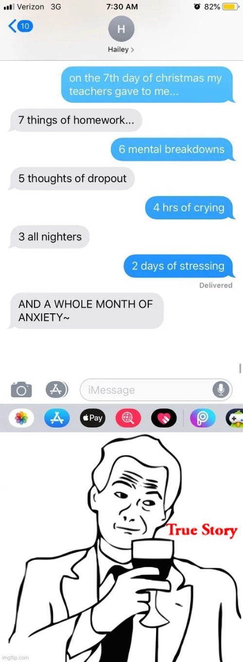 Who can relate? :) | image tagged in memes,true story,funny,funny text messages,true,school | made w/ Imgflip meme maker