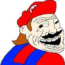 Mario troll face | made w/ Imgflip meme maker