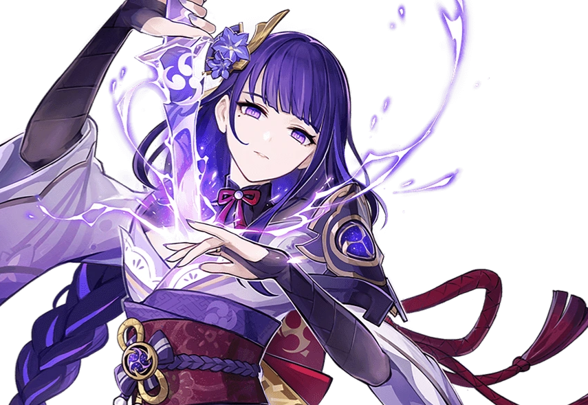 Raiden Shogun Blank Meme Template