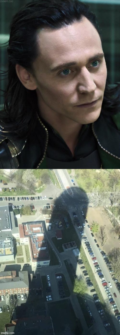 image tagged in memes,nice guy loki,water tower shadow | made w/ Imgflip meme maker