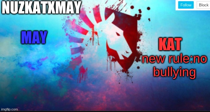 E | new rule:no bullying | image tagged in e | made w/ Imgflip meme maker