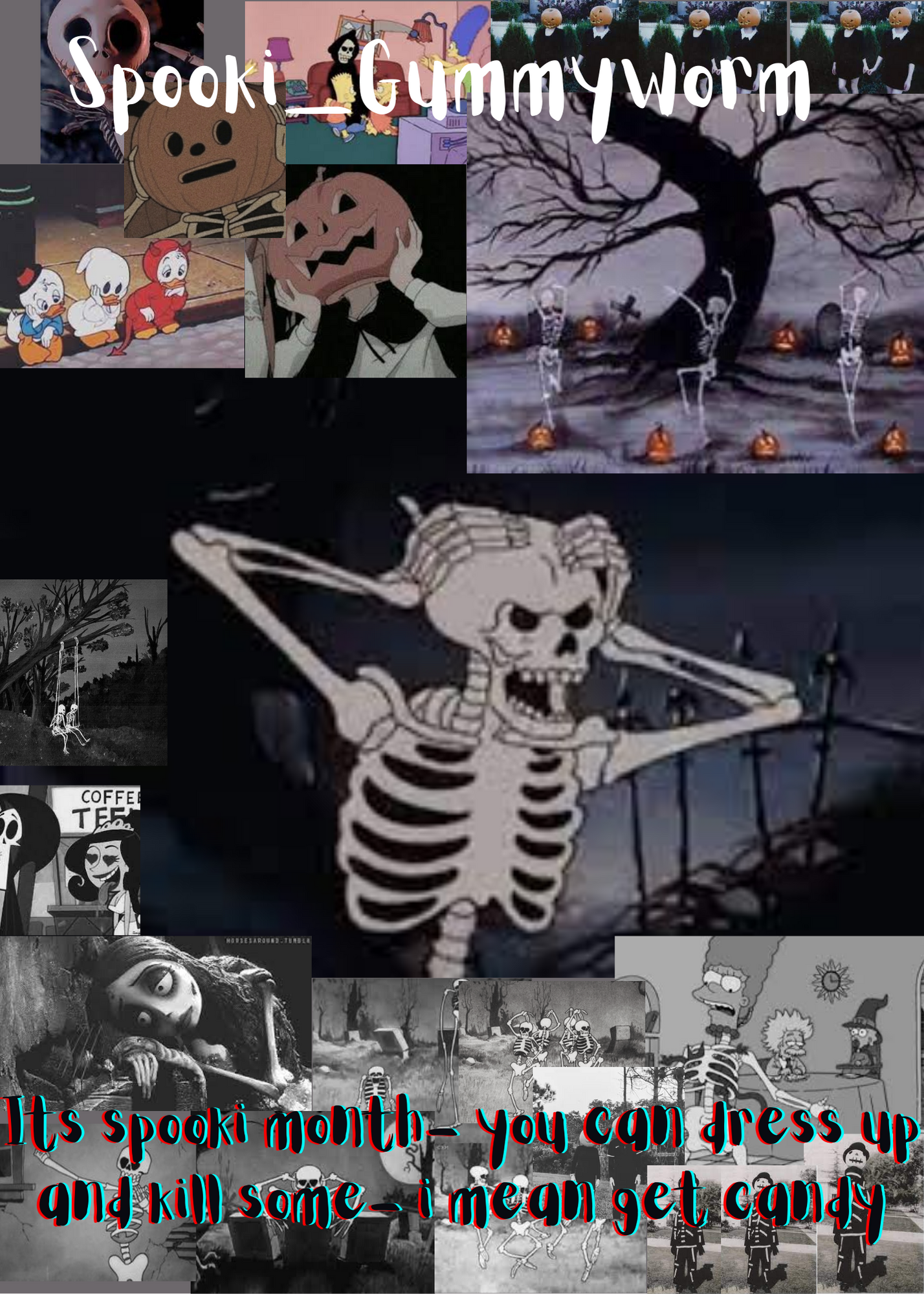 Gummyworms spooki temp Blank Meme Template