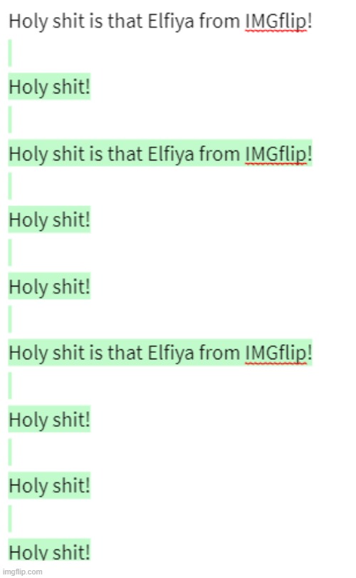 Holy shit! | made w/ Imgflip meme maker