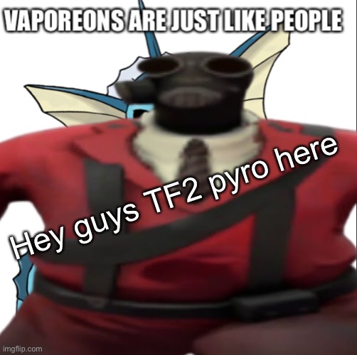 WHWHWJWH | Hey guys TF2 pyro here | image tagged in funny | made w/ Imgflip meme maker