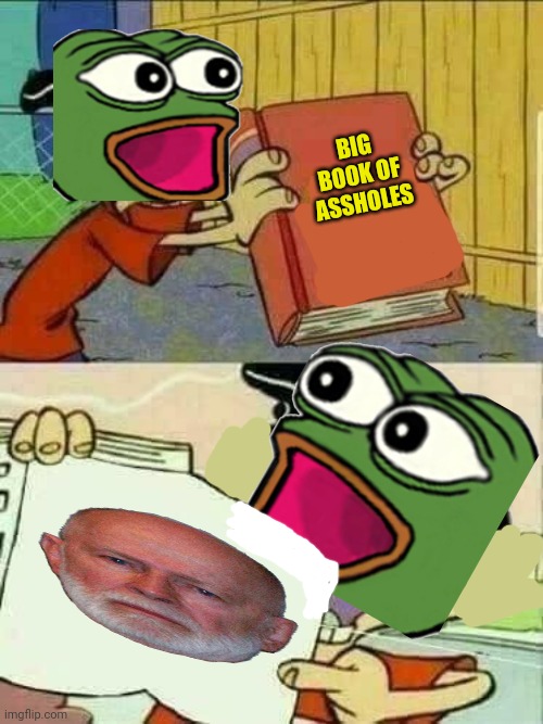 Double d facts book  | BIG BOOK OF ASSHOLES | image tagged in double d facts book | made w/ Imgflip meme maker