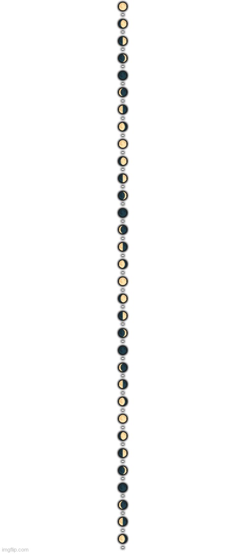 make sure you scroll decently fast too see it | 🌕
-
🌔
-
🌓
-
🌒
-
🌑
-
🌘
-
🌗
-
🌖
-
🌕
-
🌔
-
🌓
-
🌒
-
🌑
-
🌘
-
🌗
-
🌖
-
🌕
-
🌔
-
🌓
-
🌒
-
🌑
-
🌘
-
🌗
-
🌖
-
🌕
-
🌔
-
🌓
-
🌒
-
🌑
-
🌘
-
🌗
-
🌖
- | image tagged in blank white template | made w/ Imgflip meme maker