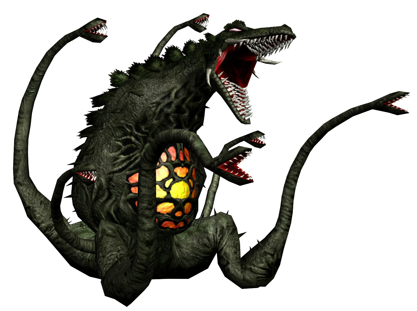 High Quality Transparent Biollante in game Blank Meme Template