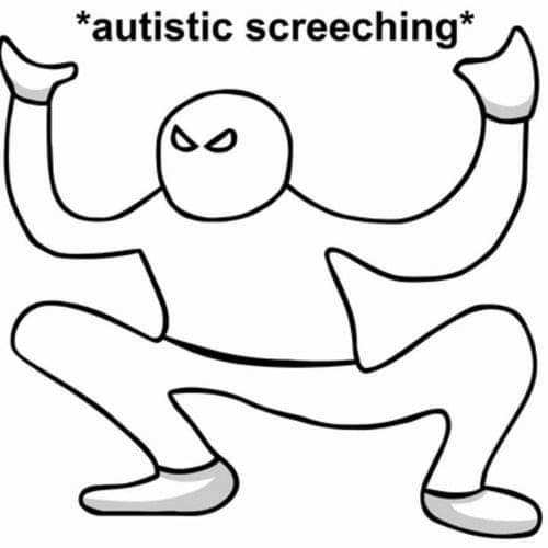 Autistic crab man Blank Meme Template