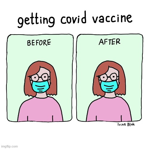 Pandemic Thinking | image tagged in memes,comics,pandemic,before and after,getting,covid vaccine | made w/ Imgflip meme maker