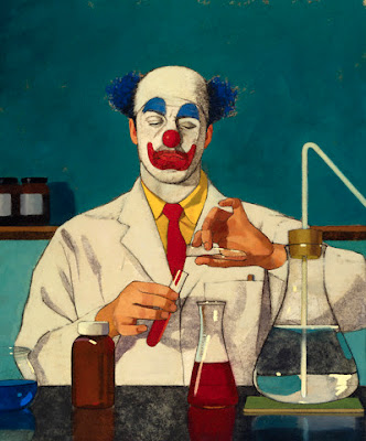 Clown scientist Blank Meme Template