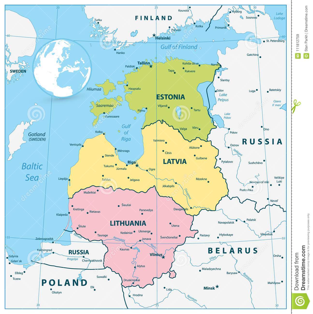 High Quality Baltics states Blank Meme Template