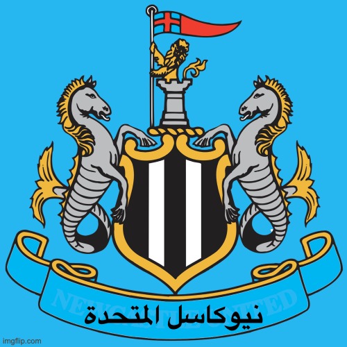 Newcastle United Logo | image tagged in newcastle,newcastle united,new logo,football,newcastle united takeover,saudi | made w/ Imgflip meme maker