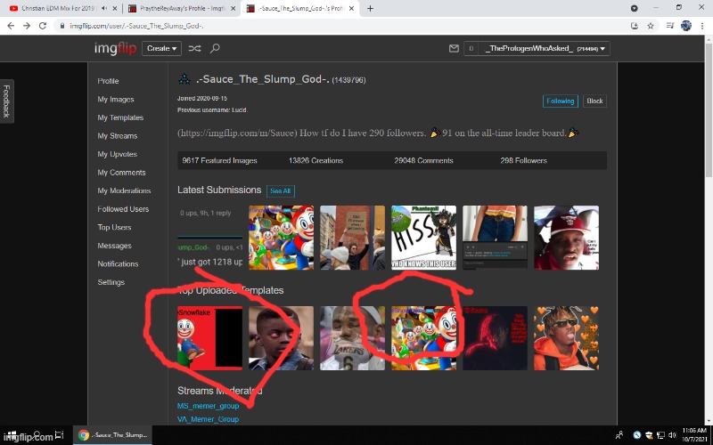 Ayo, i found out who made the Mariothesnowflake temps | made w/ Imgflip meme maker